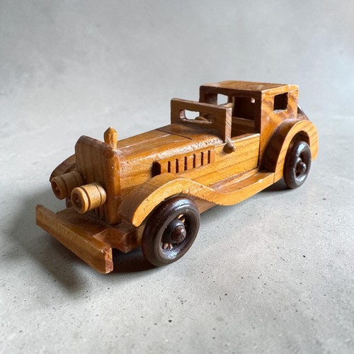 Wooden model car classic - car,