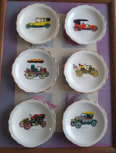 Regency bone china vintage car - china,