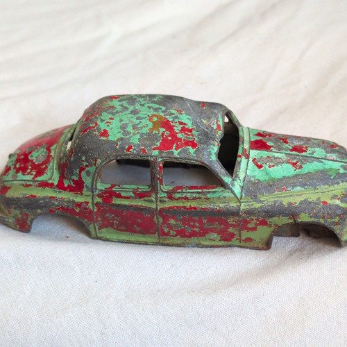 Vintage diecast metal car body - metal,