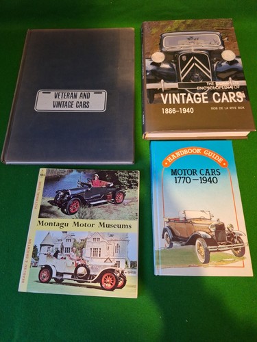 Various vintage car books 4 - various,