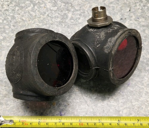 Vintage rubbolite rear - vintage, lamps