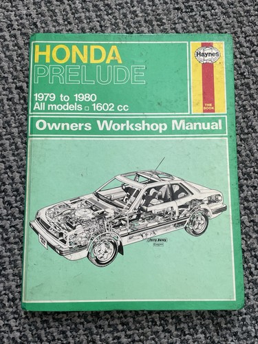 Vintage haynes manual honda - haynes,