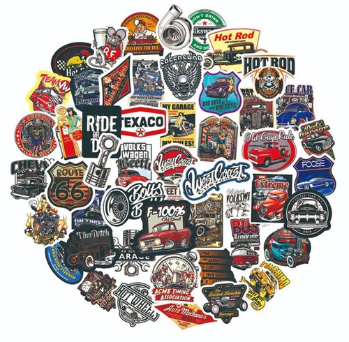 Hot rod retro - retro, vintage