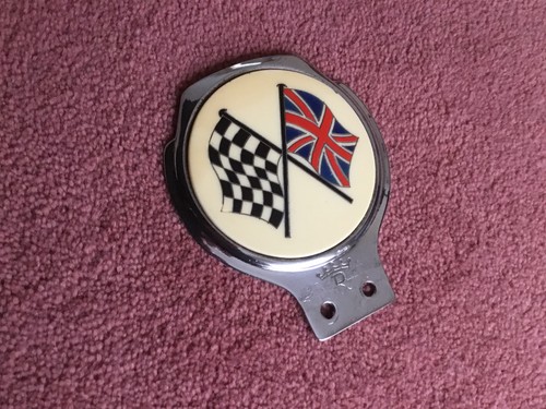 Vintage car badge - car, (