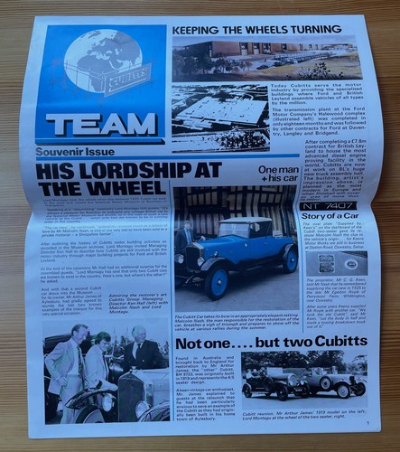 1925 cubitt vintage - vintage, car