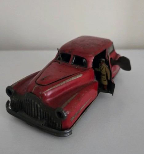 Vintage wind tin metal toy - vintage, wind-up