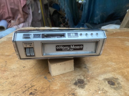 Vintage harry moss car stereo - vintage,