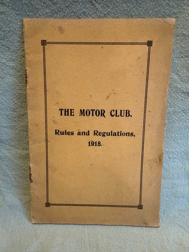 Very rare the motor club - very,