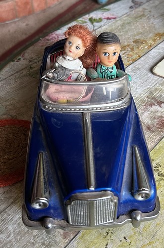 Vintage convertible car - convertible,