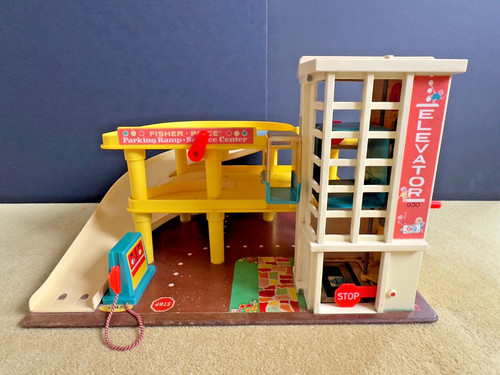 Fisher price vintage garage - fisher-price,