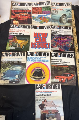 Vintage car and driver - driver, 1967