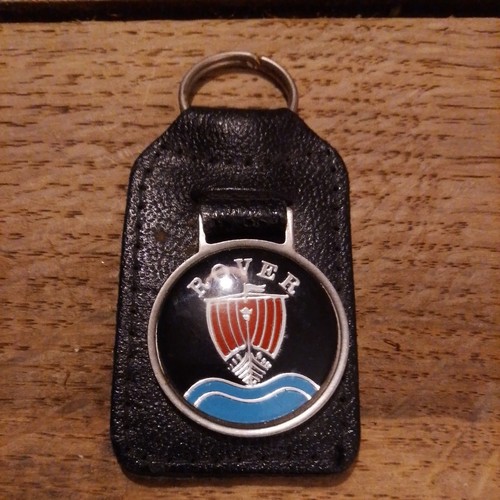 Vintage rover car enamel - vintage,