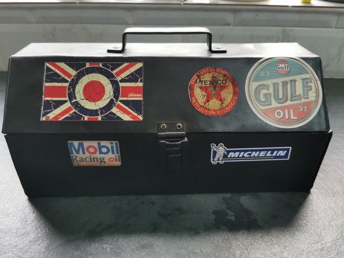Restored vintage toolbox - restored, small