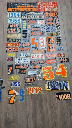 Vintage car sales self cling - car,