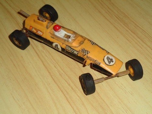 Vintage scalextric team car - team,