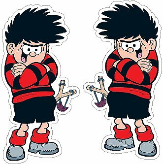 Dennis the menace - cartoons, etc