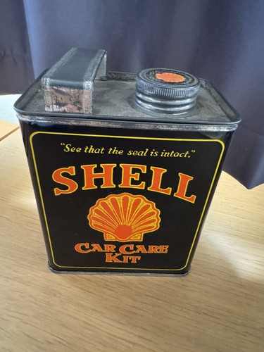 Shell car care kit vintage - car,