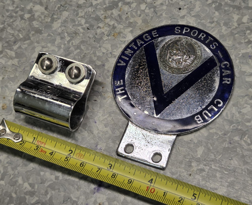 Vscc badge 1920 1930s vintage - badge,