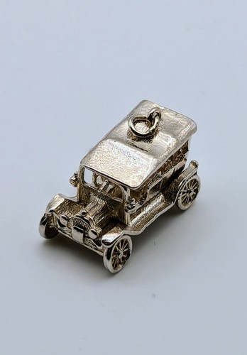 Sterling silver vintage car - sterling,