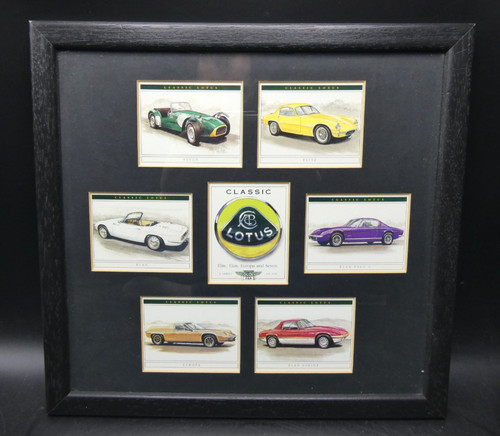 Collectors car cards mounted - cards,
