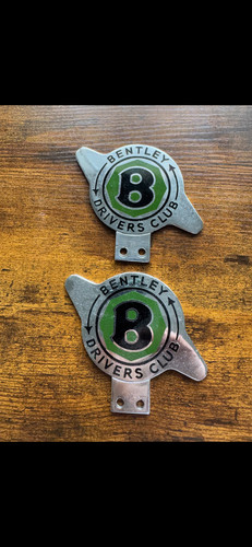 Pair vintage bentley - of,