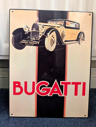 Bugatti vintage car metal - bugatti,