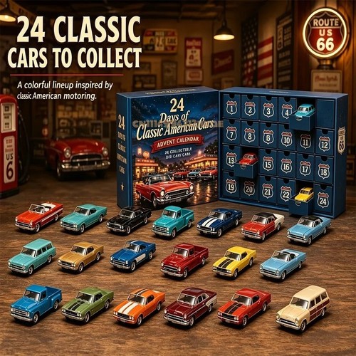 Days vintage car advent - 24,