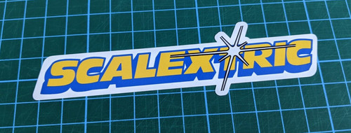 Scalextric 1980s sticker - 1980s,